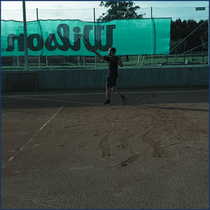Tennistraining Vorhand