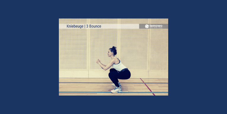 Kniebeuge 3 Bounce
