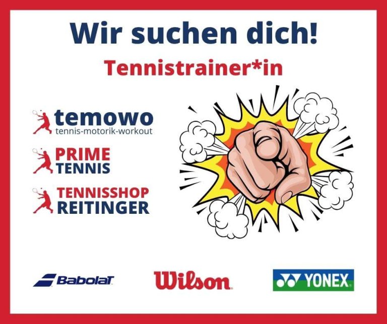 temowo wir suchen dich Tennistrainer