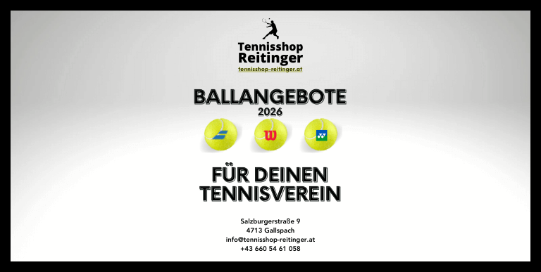 Ballangebote 2026 Tennisshop Reitinger