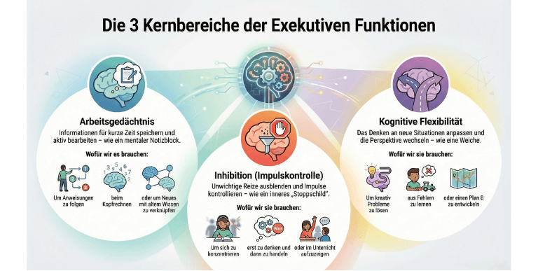 Exekutive Funktionen Blog Titelbild